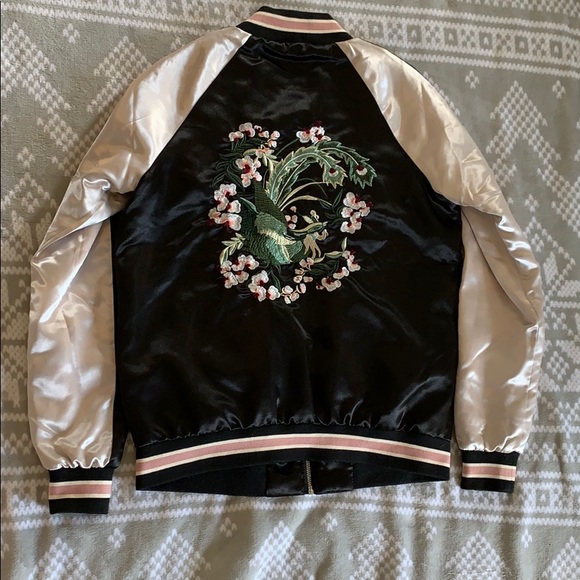 Floral bomber jacket - Picture 2 of 2